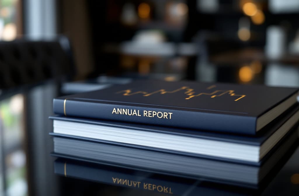Annual Reports printing for corporate and finance — VSL Print NYC