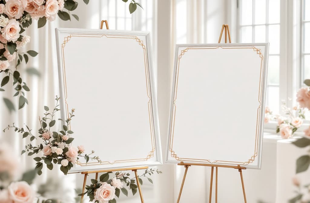 Signage & Seating Charts — wedding and event printing at VSL Print NYC