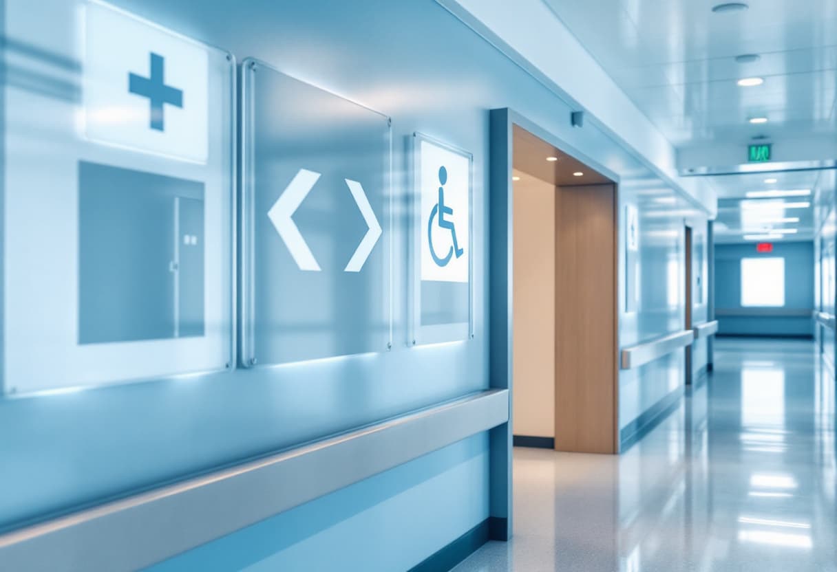 Wayfinding Signage for healthcare providers — VSL Print NYC