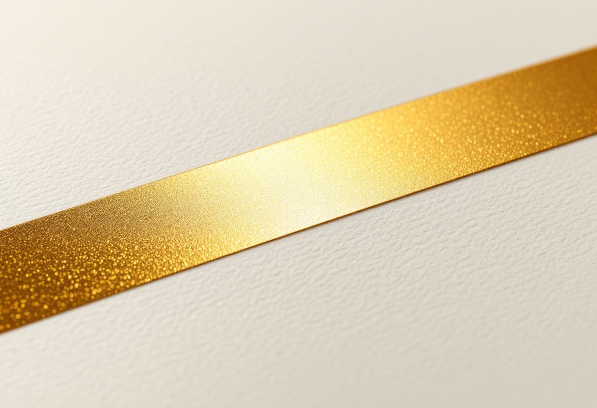 Foil Stamping invitation printing detail