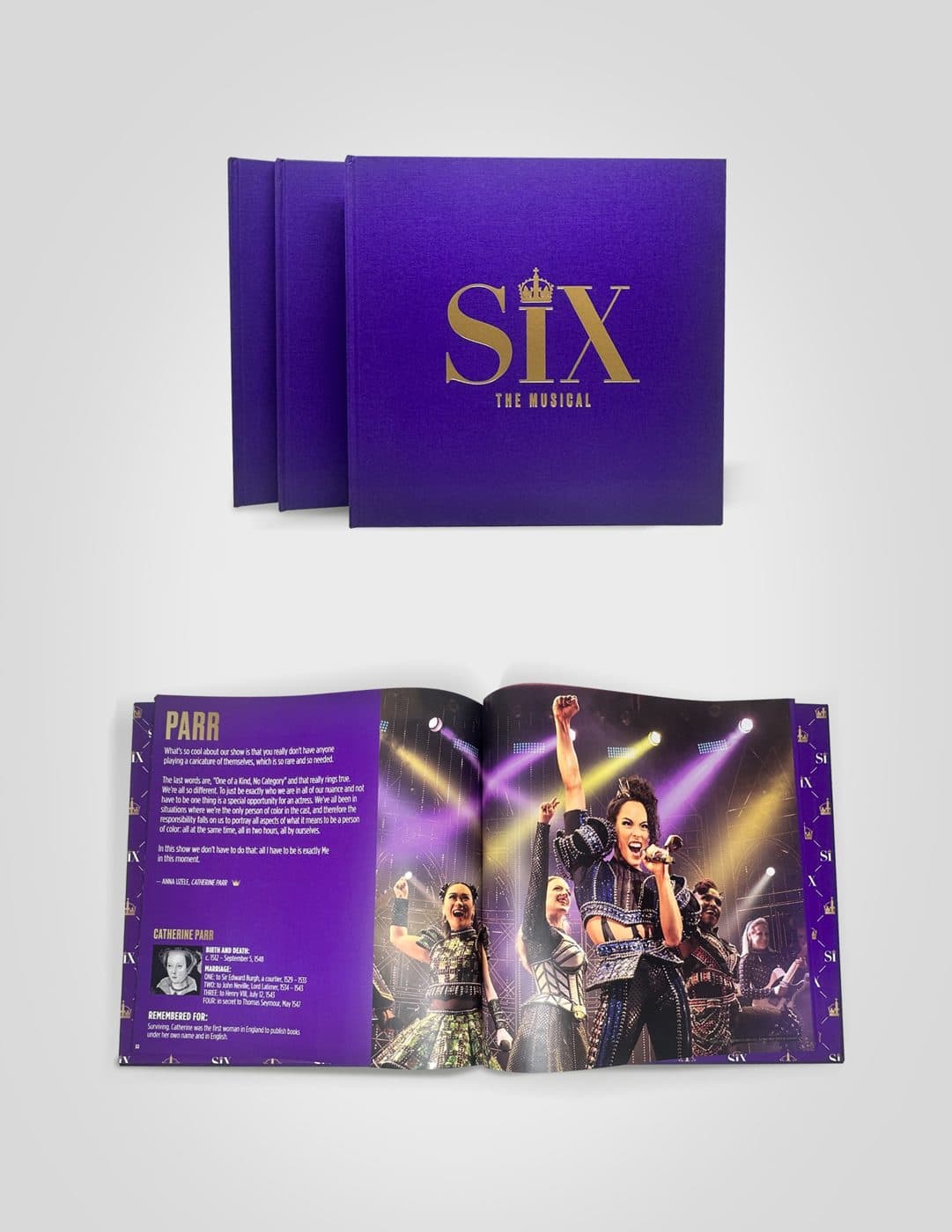 SIX the Musical Program - SIX the Musical - VSL Print Portfolio