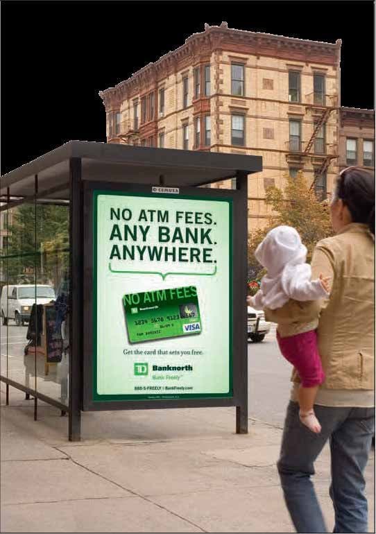 TD Bank Bus Shelter - TD Bank - VSL Print Portfolio