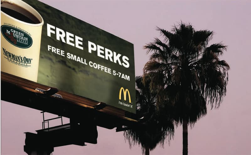 McDonalds Billboard - McDonalds - VSL Print Portfolio