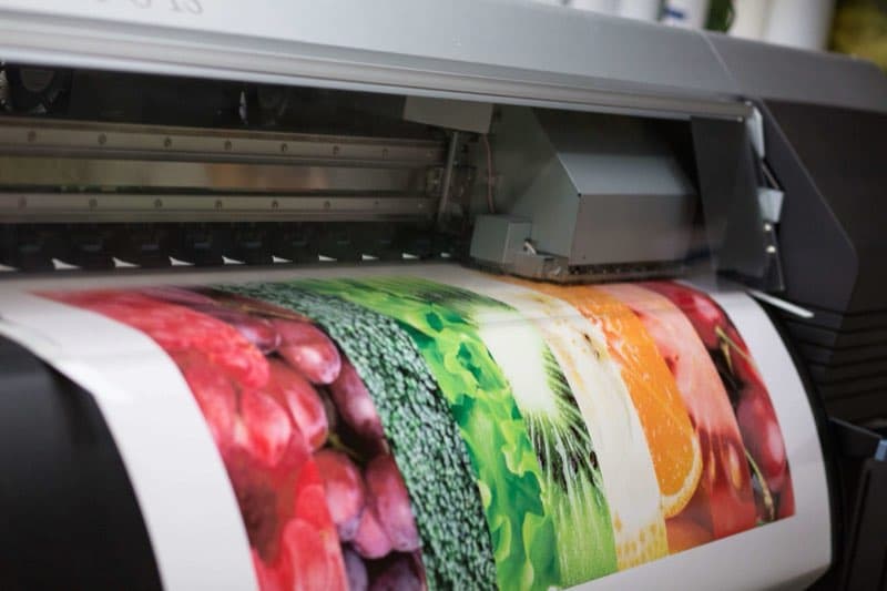 Large format banner design file preparation for commercial printing
