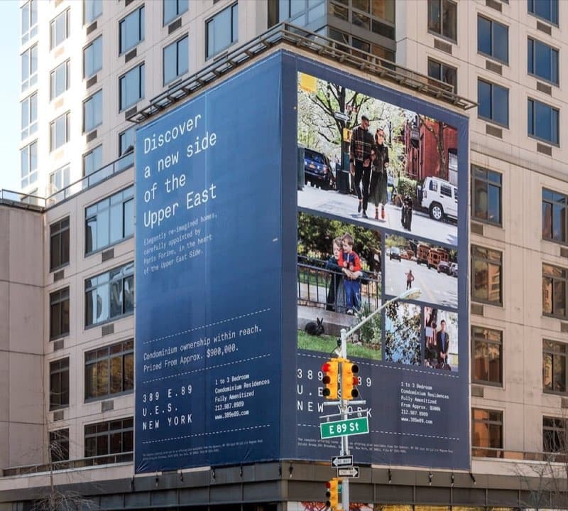 Large-format printed signage and materials produced in-house by VSL Print NYC