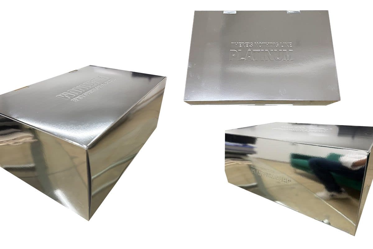 Amex Platinum Box - American Express - VSL Print Portfolio