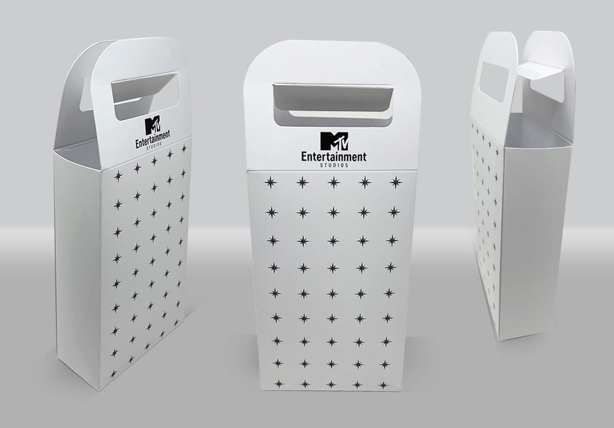 MTV Die-Cut Retail Bags - MTV - VSL Print Portfolio