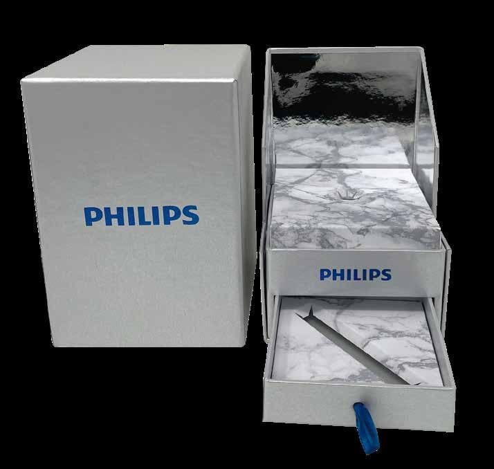 Philips Retail Drawer Box - Philips - VSL Print Portfolio